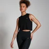 MP Damen Training Crop-Top – Schwarz