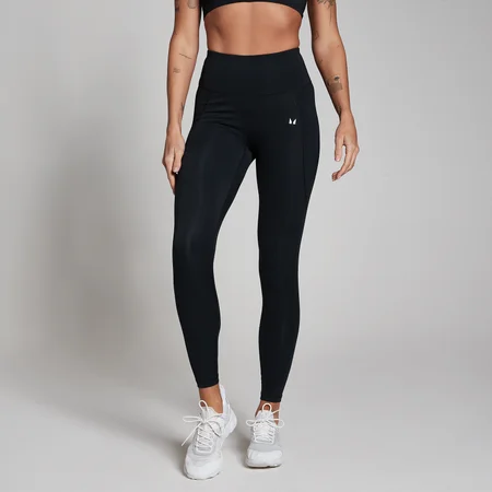 MP Damen Training Leggings − Schwarz