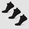 MP Unisex Turnschuh-Socken (3er-Pack) – Schwarz