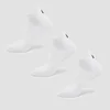 MP Unisex Turnschuh-Socken (3er-Pack) – Weiß