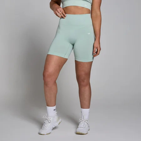 MP Damen Tempo Nahtlose Shorts – Frische Minze