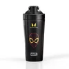 Myprotein Spiderman-Shaker aus recyceltem Metall – Schwarz