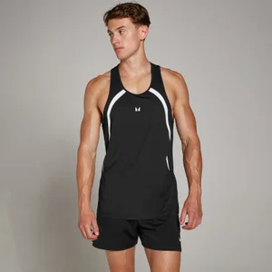 MP Herren Tempo Stringer-Top – Schwarz - Size M