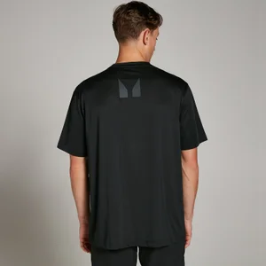 MP Herren Tempo Oversize-Netz-Trainings-T-Shirt – Schwarz - Size XS
