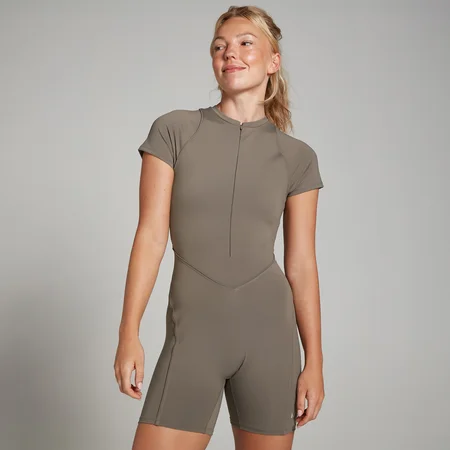 MP Damen Tempo Paspel Short-Einteiler – Espresso