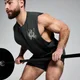 MP Herren Clay Tanktop mit Grafik – Verwaschenes Schwarz
