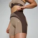 MP Damen Contrast Rib Nahtlose Radlerhose – Kaschmir/Espresso