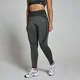 MP Damen Tempo Nahtlose Zweifarbige Leggings – Schwarz