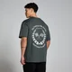 MP World Wide T-Shirt mit Grafik – Verwaschenes Schwarz