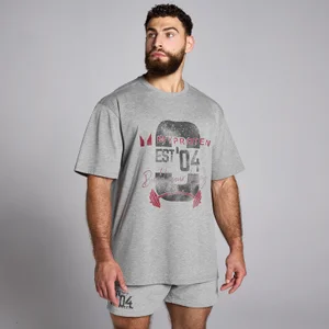 MP Origin T-Shirt mit Grafik – Hellgrau - Size XXS-XS