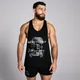 MP Herren Origin Stringer-Top mit Grafik Verwaschenes Schwarz