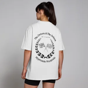 MP World Wide T-Shirt mit Grafik – Cremefarben - Size XXS-XS