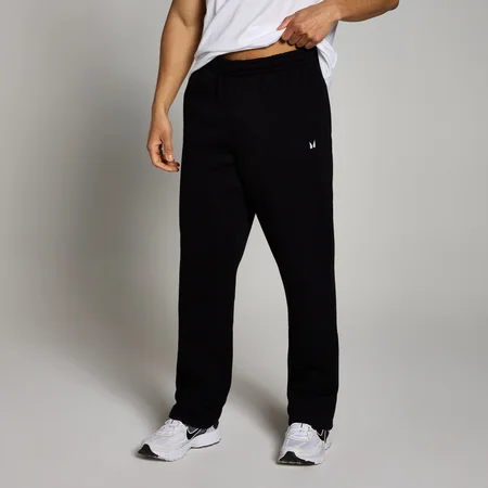MP Herren Rest Day Jogginghose mit geradem Bein – Schwarz