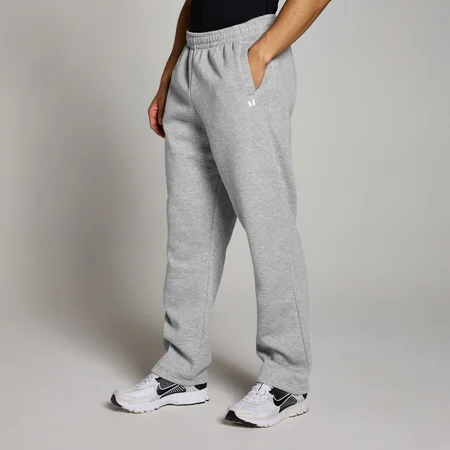 MP Herren Rest Day Jogginghose mit geradem Bein – Hellgrau