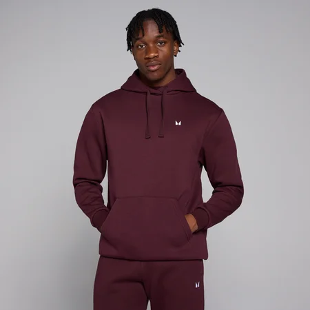 MP Herren Rest Day Kapuzenpullover – Dunkle Beere