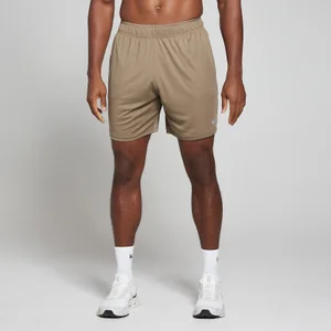 MP Men's Lightweight 7 Inch Training Shorts - Soft Brown - Size XS