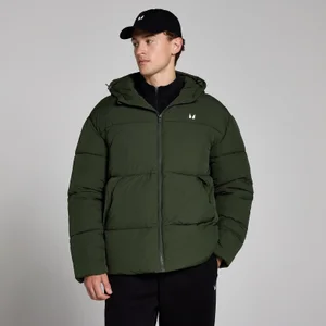 MP Herren Kurze Steppjacke – Waldgrün - Size XS