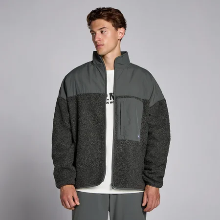 MP Herren Lifestyle Hybrid-Fleece – Dunkelgrau