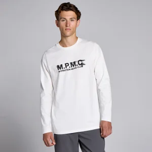 MP Herren Lifestyle Langarmshirt – Weiß - Size M