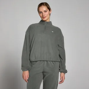 MP Damen Fleece mit 1/4-Reißverschluss und Trichterkragen – Gunmetal - Size L