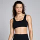 MP Damen Lifestyle Nahtloser Waffel-BH – Schwarz