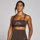 MP Damen Origin Graphic Trainings-Sport-BH – Kaffee