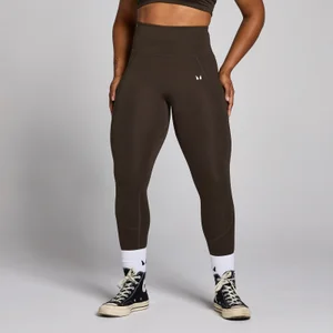 MP Damen Origin Graphic Training Leggings — Kaffee - Size XS