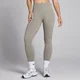 MP Damen Lifestyle Nahtlose Waffel-Leggings – Tonerde
