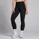 MP Damen Tempo Nahtlose Linear-Leggings – Schwarz