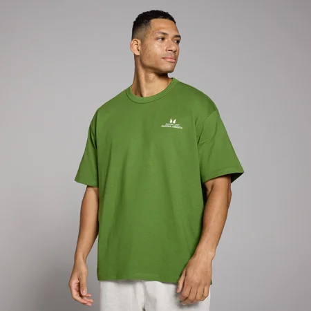 MP Lifestyle T-Shirt mit Grafik – Dunkles Kiefergrün