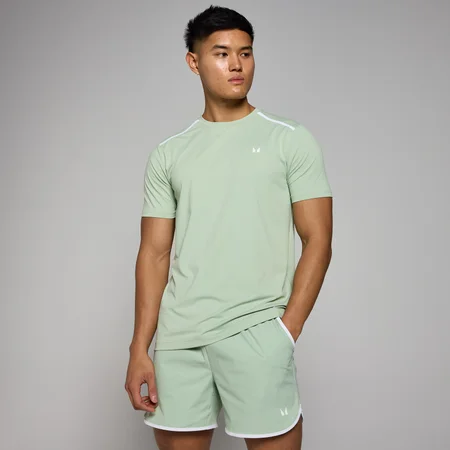 MP Herren Tempo Binding T-Shirt – Frostgrün