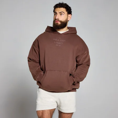 MP Origin Washed Kapuzenpulli mit Grafik – Penny