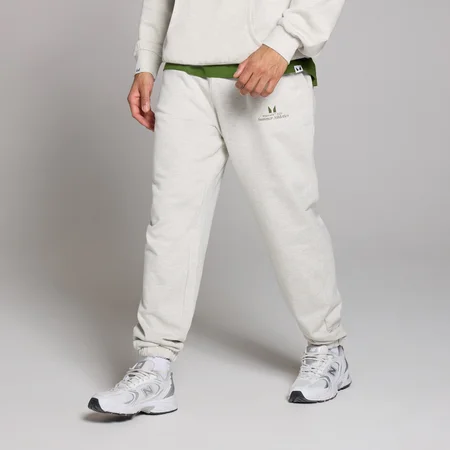 MP Herren Lifestyle Oversized Jogginghose – Hellgrau