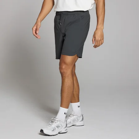MP Herren Lifestyle Gewebte Shorts – Verwaschenes Schwarz