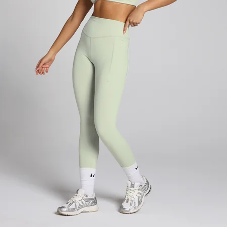 MP Damen Lifestyle Training Leggings – Mineralgrün