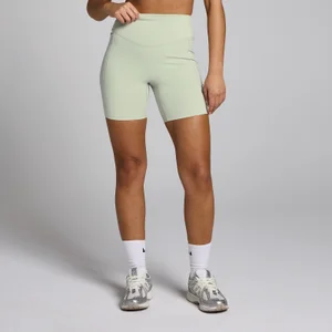 MP Damen Lifestyle Trainingsshorts – Mineralgrau - Size S