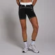 MP Damen Tempo Kontrast-Shorts mit Kordelzug – Schwarz