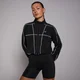 MP Damen Tempo Cropped-Windjacke mit Kontrastnaht – Schwarz