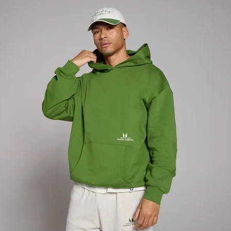 MP Lifestyle Oversized Kapuzenpullover – Dunkles Kiefergrün