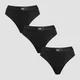 MP Women's Mid Rise Bikini Brief (3 Pack) - Black
