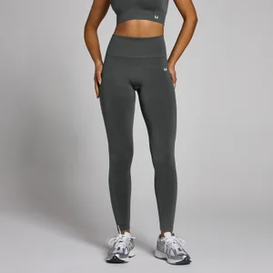 MP Damen Tempo Nahtlose Leggings – Nachtgrau - Size S
