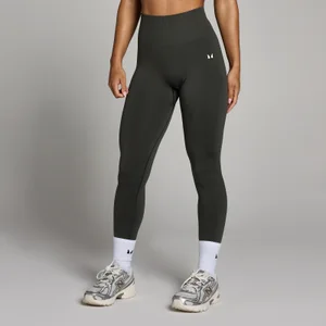 MP Damen Tempo Nahtlos Leggings - Nachtgrau - Size XL