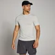 MP Herren Velocity Muscle Fit Nahtloses T-Shirt – Chrom