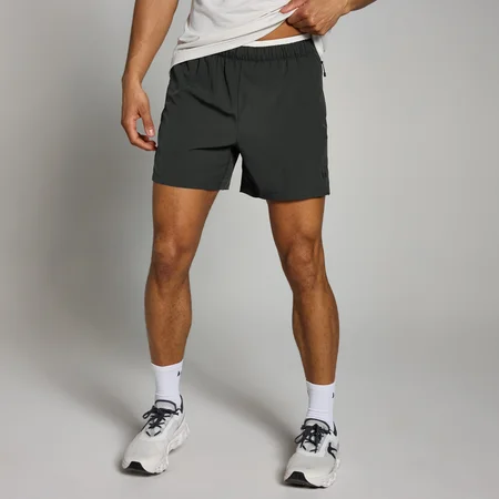 MP Herren 13 cm Gewebte Trainingsshorts – Verwaschenes Schwarz