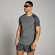MP Herren Velocity Netz-T-Shirt – Dunkelgrau