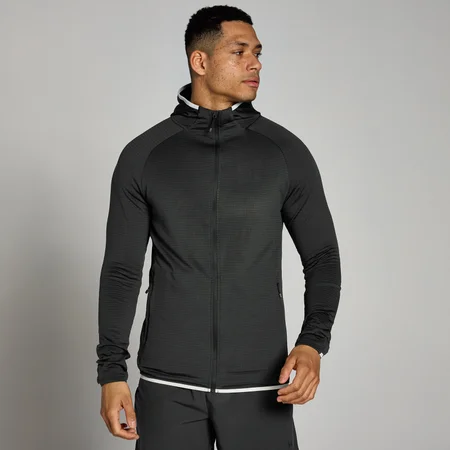 MP Herren Tempo Leichter Kapuzenpulli – Verwaschenes Schwarz
