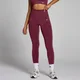 MP Damen Tempo Nahtlose Leggings – Weinrot