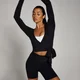 MP Damen Tempo Wickeltop – Schwarz