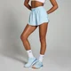 MP Damen 2-in-1 Floaty Shorts – Babyblau