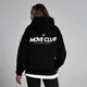 MP Unisex Move Club Kapuzenpullover – Schwarz